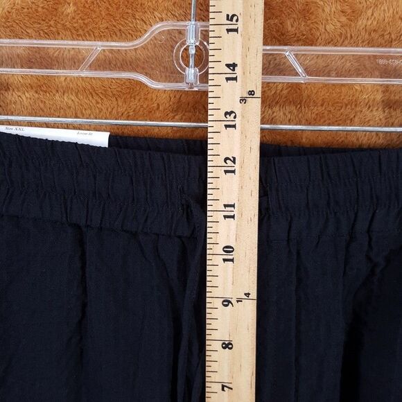 LES DEUX Shorts Mens XXL Black Pull On Drawstring Loose Fit Seersucker PATRICK - Picture 8 of 10